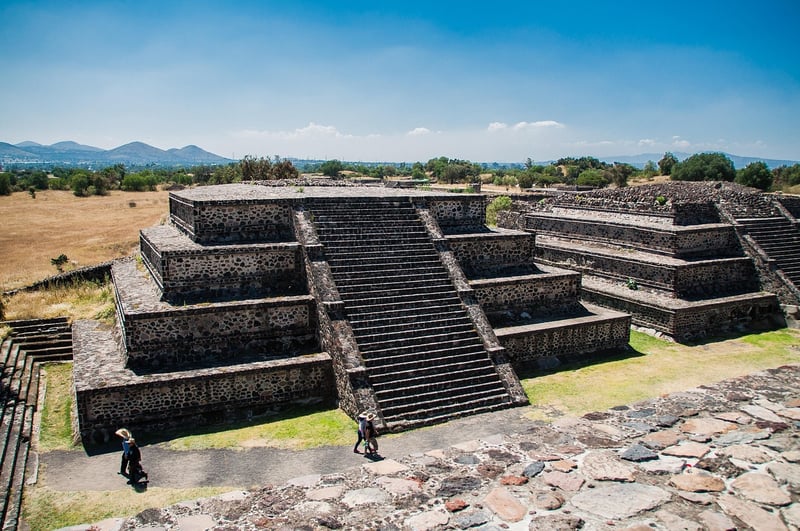 Ancient Aztec ruins